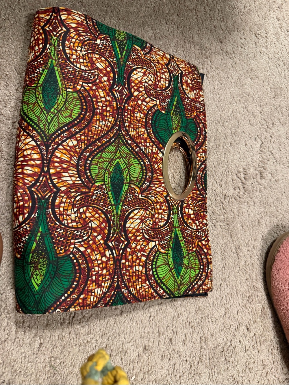 Ankara Print Purse